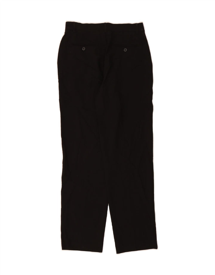 IZOD Boys Straight Suit Trousers 15-16 Years W28 L30 Black Polyester Vintage Izod and Second-Hand Izod from Messina Hembry 