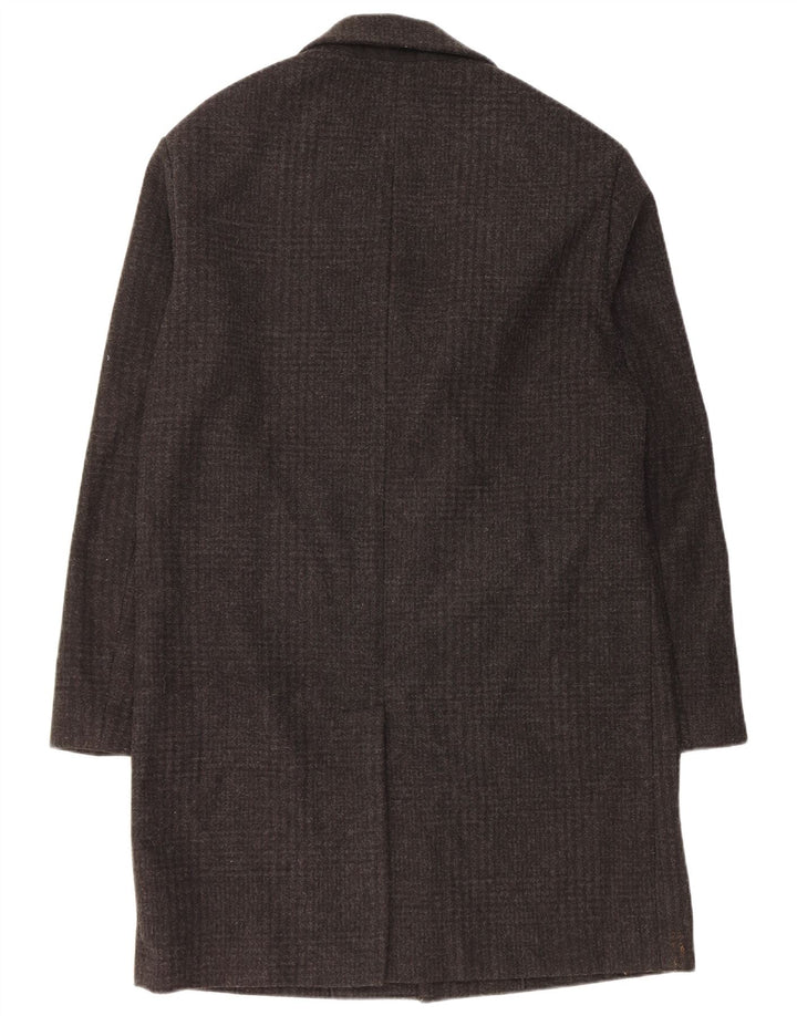 Cappotto da uomo Zara UK 40 grande poliestere nero