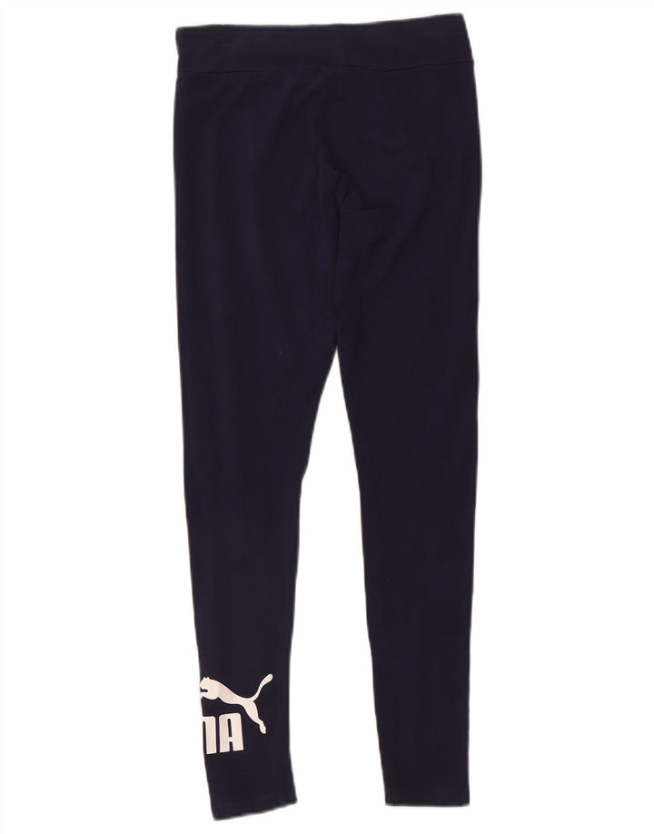 Leggings grafici da donna Puma UK 10 Small Blu Navy