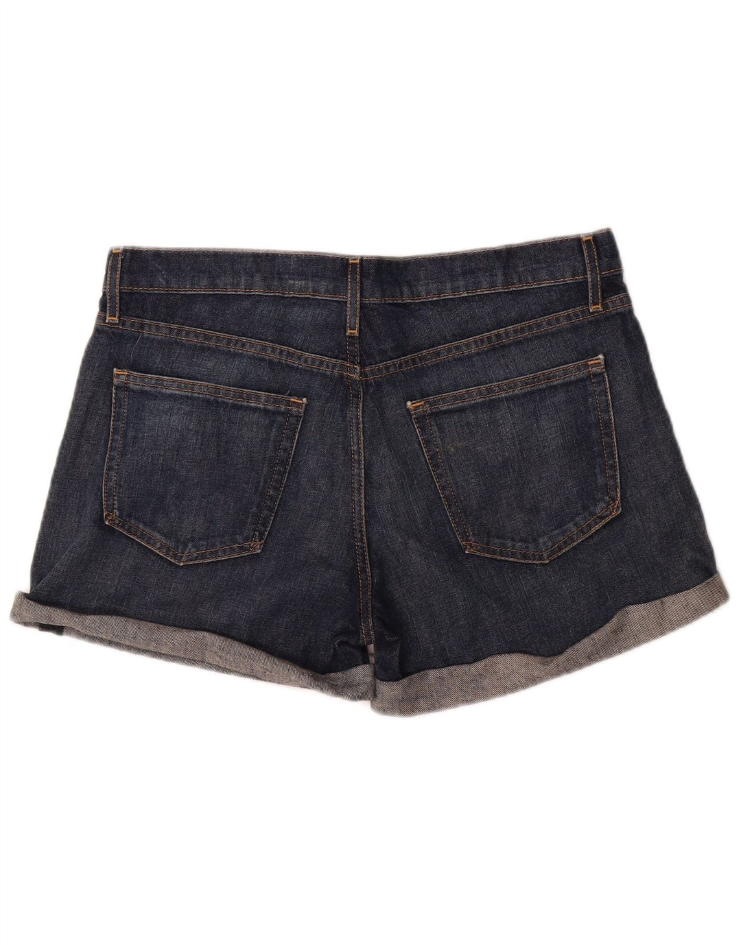 Pantaloncini di jeans da donna Gap UK 12 medi W32 cotone blu