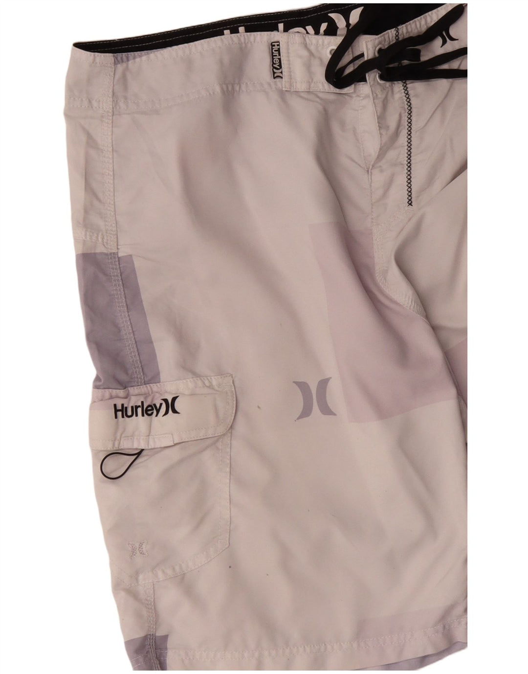 Pantaloncini da bagno grafici da uomo HURLEY XL rosa color block