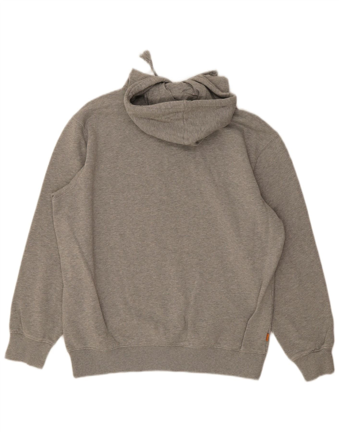 Maglione con cappuccio grafico da uomo Timberland grande in cotone grigio