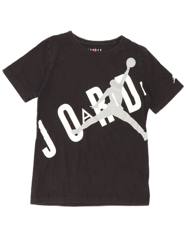 T-shirt grafica da ragazzo Jordan Top 13-14 anni XL Nera
