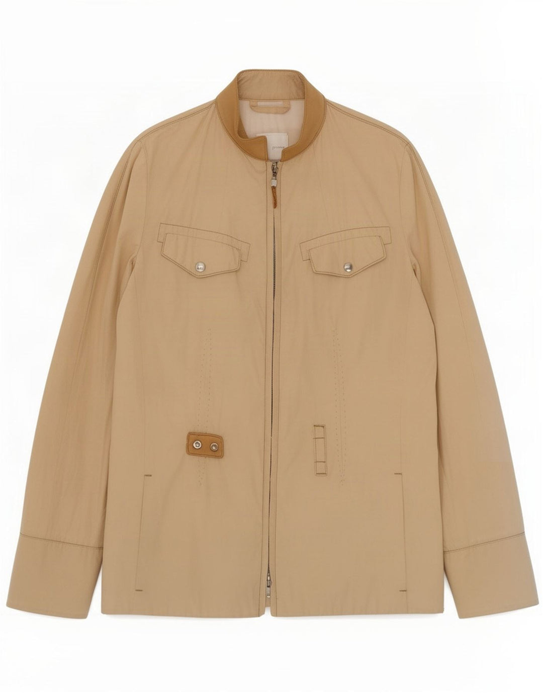Giacca pratica da donna Belfe UK 8 piccola in cotone beige
