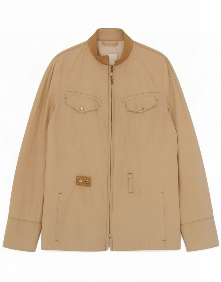 Giacca pratica da donna Belfe UK 8 piccola in cotone beige