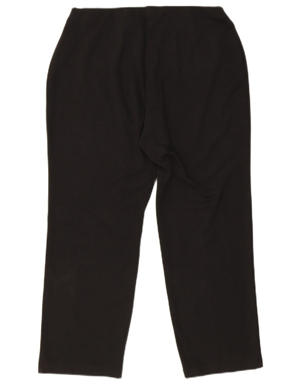 Pantaloni casual slim da donna Marks & Spencer UK 14 Large W34 L26 Neri