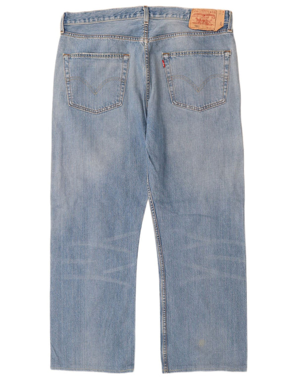 Jeans dritti da uomo Levi's 501 W38 L28 cotone blu