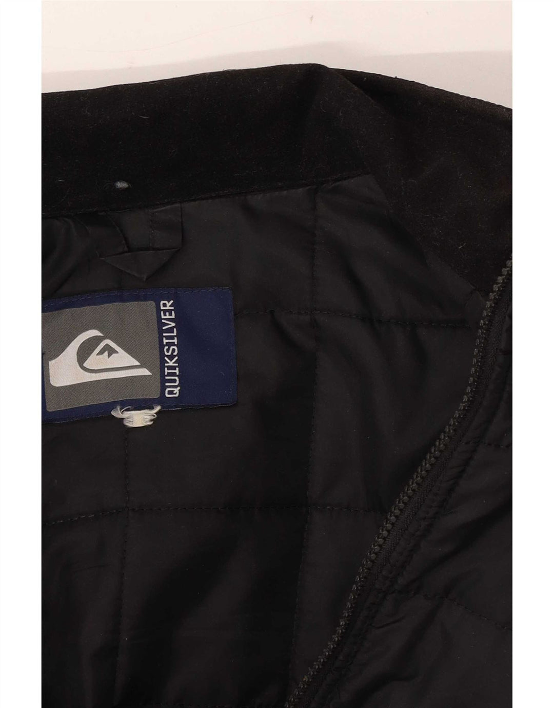 Giacca trapuntata da uomo Quiksilver UK 40 grande nera