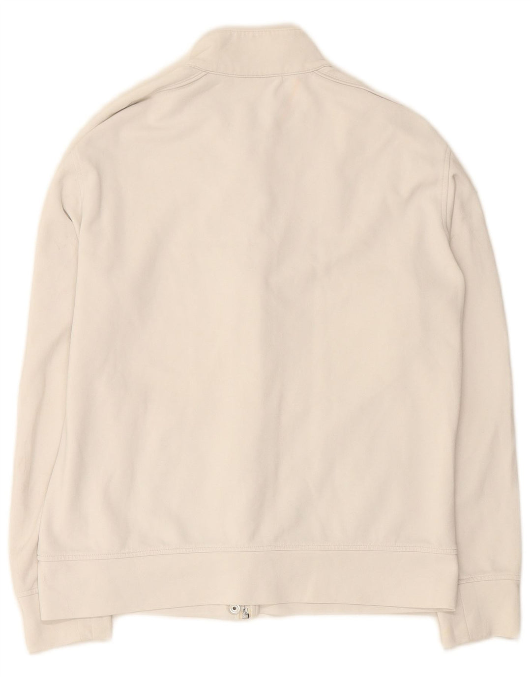 Giacca da tuta da donna ASICS UK 14 Large bianca in poliammide