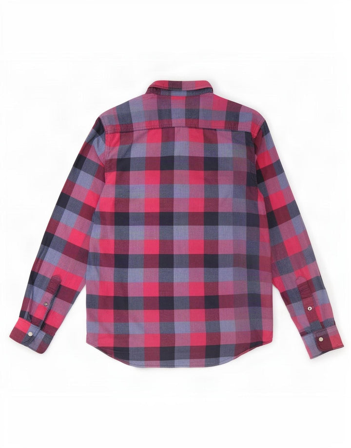Camicia Hollister da uomo 2XL in cotone a quadri rossi