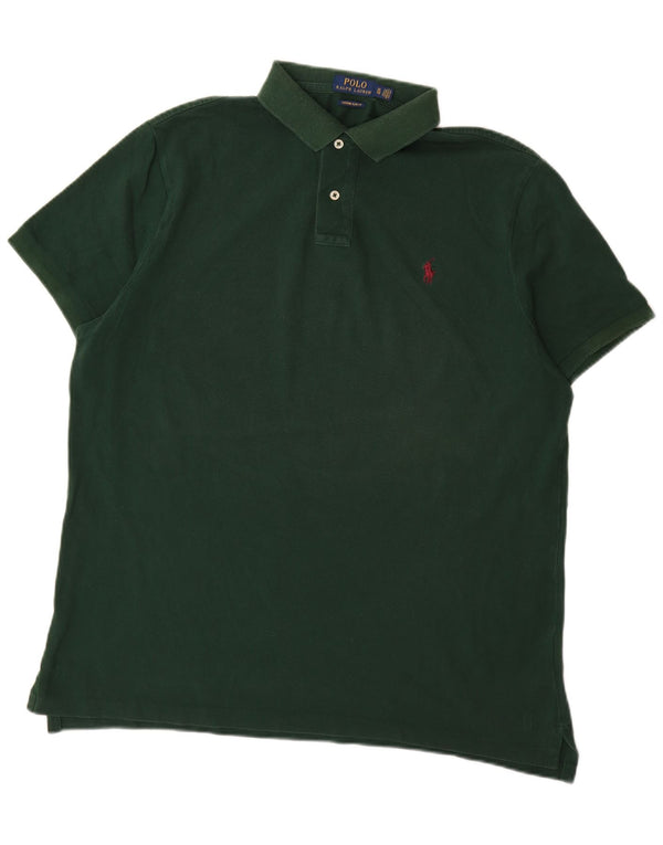 Polo Ralph Lauren Polo personalizzata slim fit da uomo XL in cotone verde