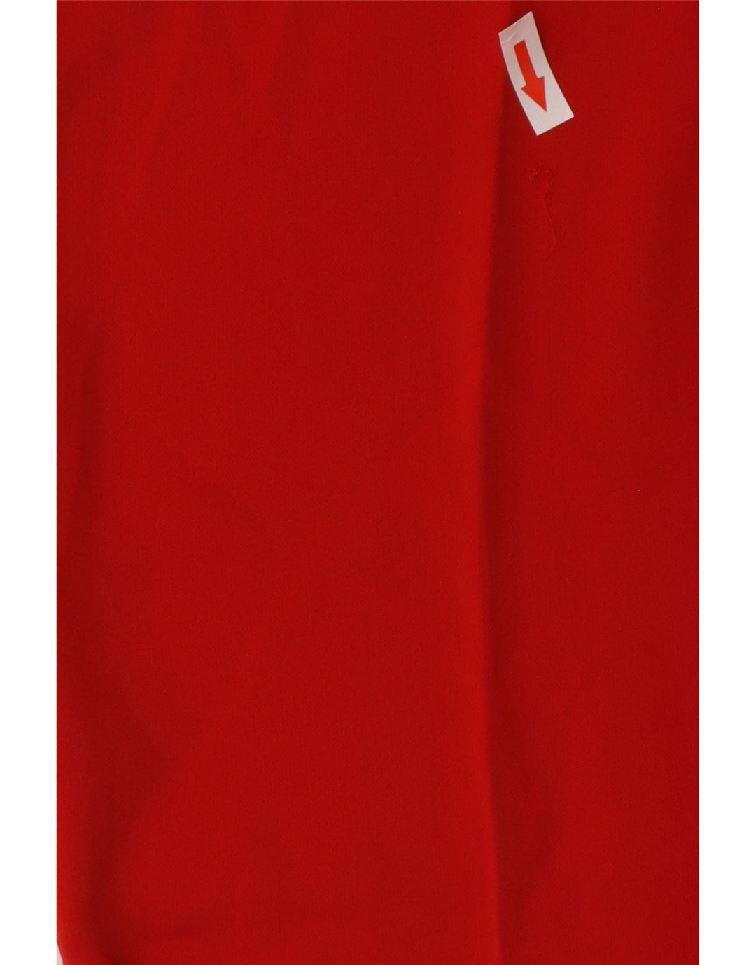 Pantaloni casual dritti da donna Burberry IT 42 medio W30 L27 rosso
