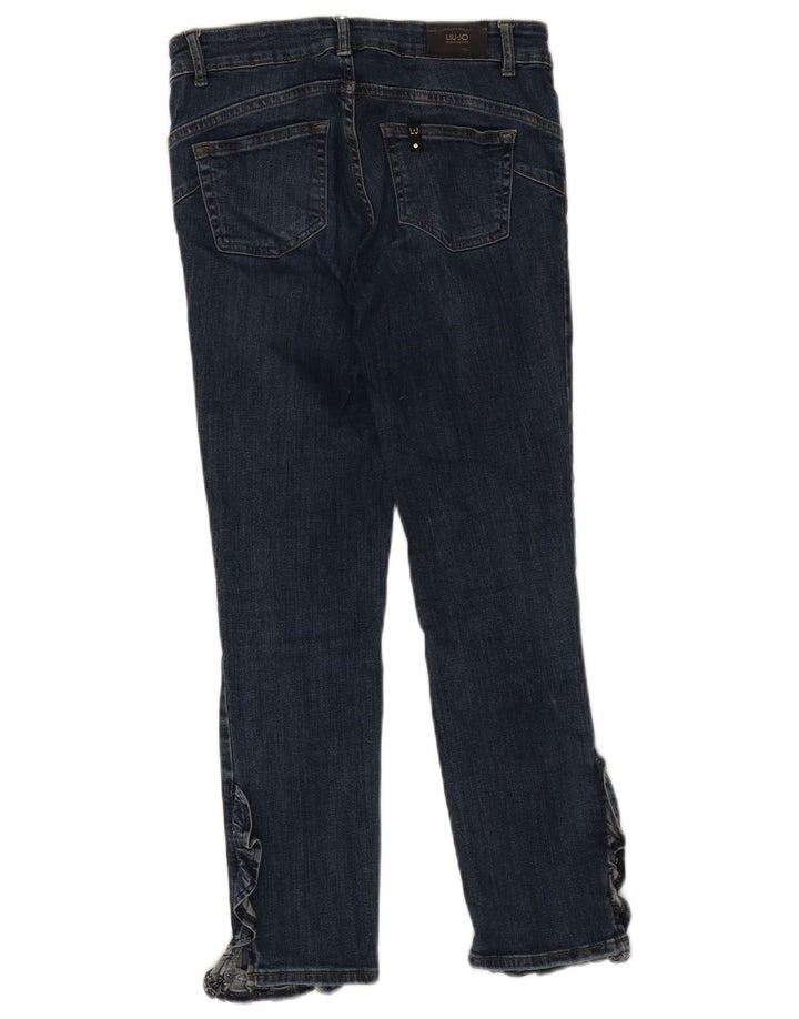 Jeans Slim Donna Liu Jo W28 L26 Cotone Blu Navy