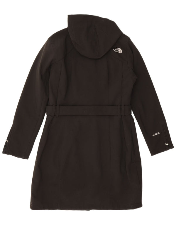 Cappotto giacca a vento con cappuccio da donna The North Face UK 14 grande nero