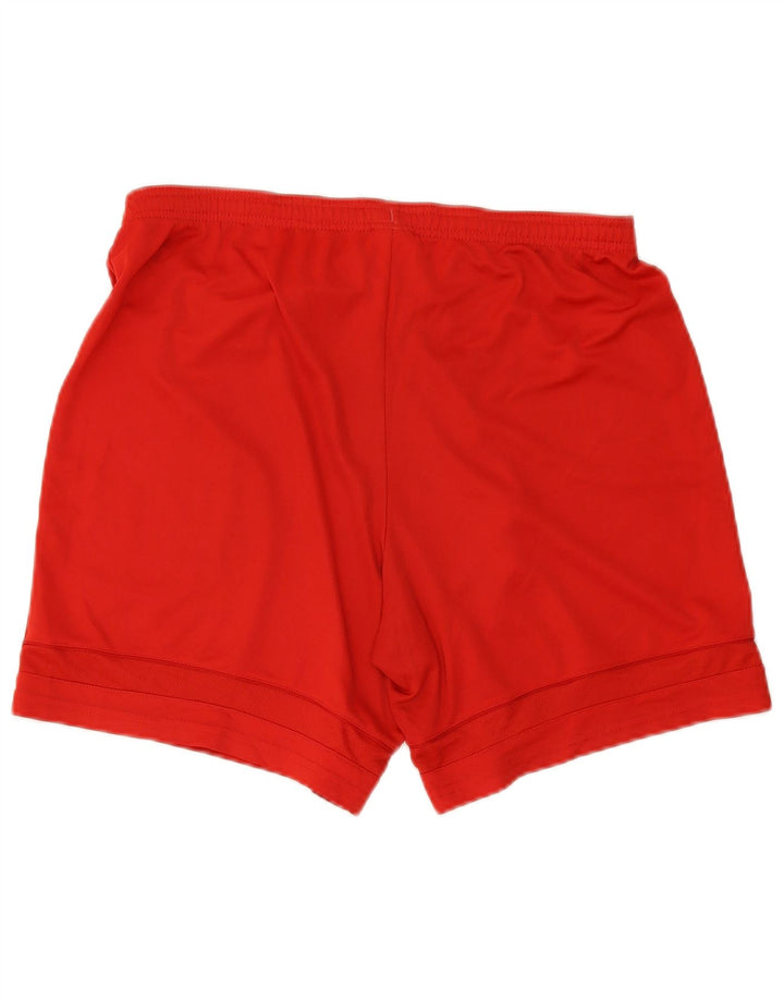 Pantaloncini sportivi Nike Dri Fit da uomo XL rosso poliestere