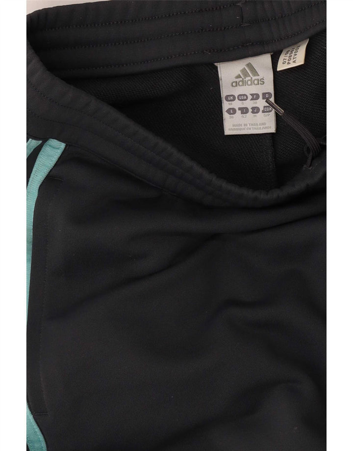 Pantaloni della tuta da donna Adidas UK 10 piccoli grigi