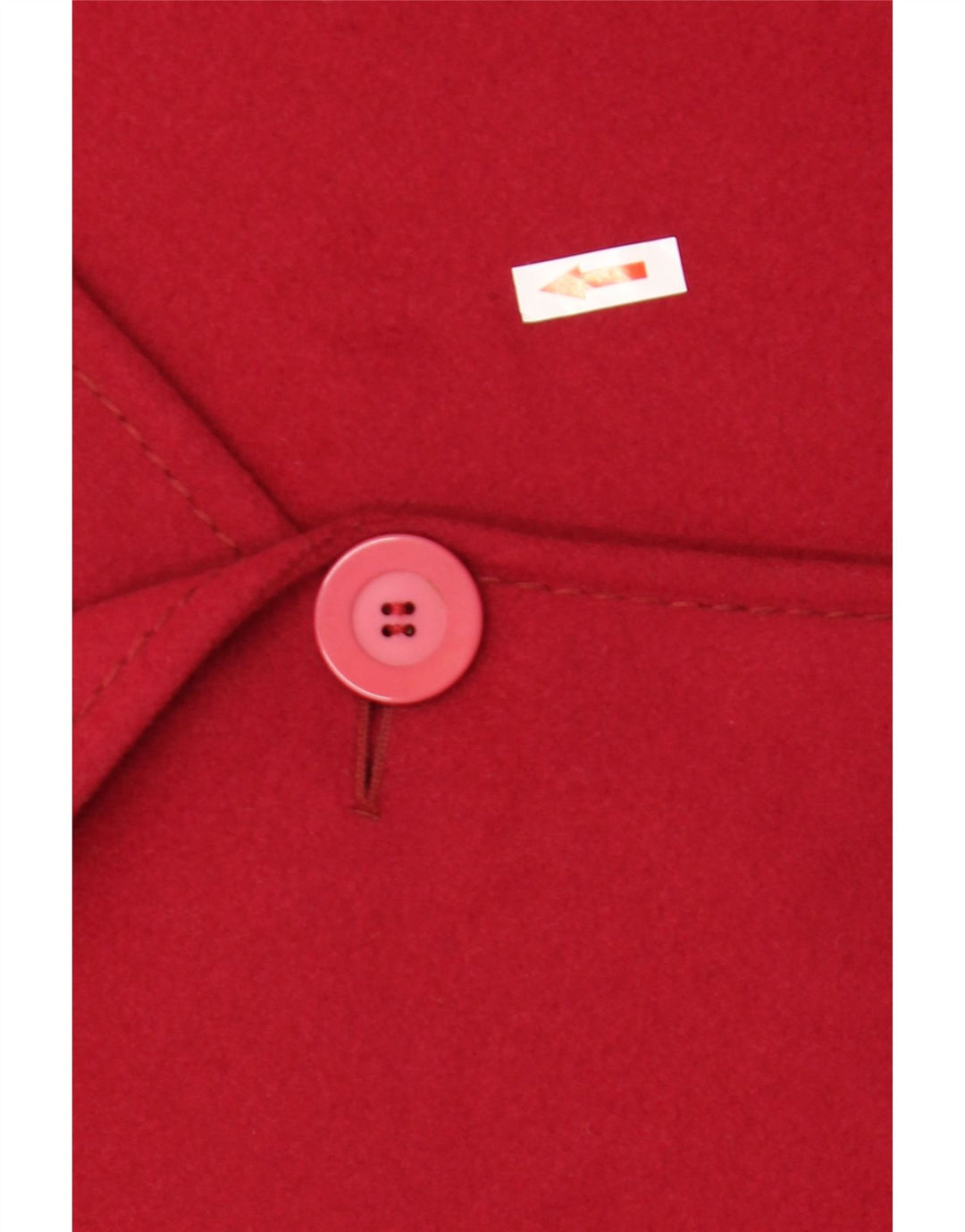 Soprabito oversize da donna vintage IT 53 2XL Lana rossa