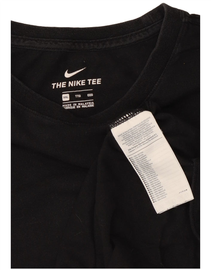 T-shirt da uomo Nike Top 2XL in cotone nero