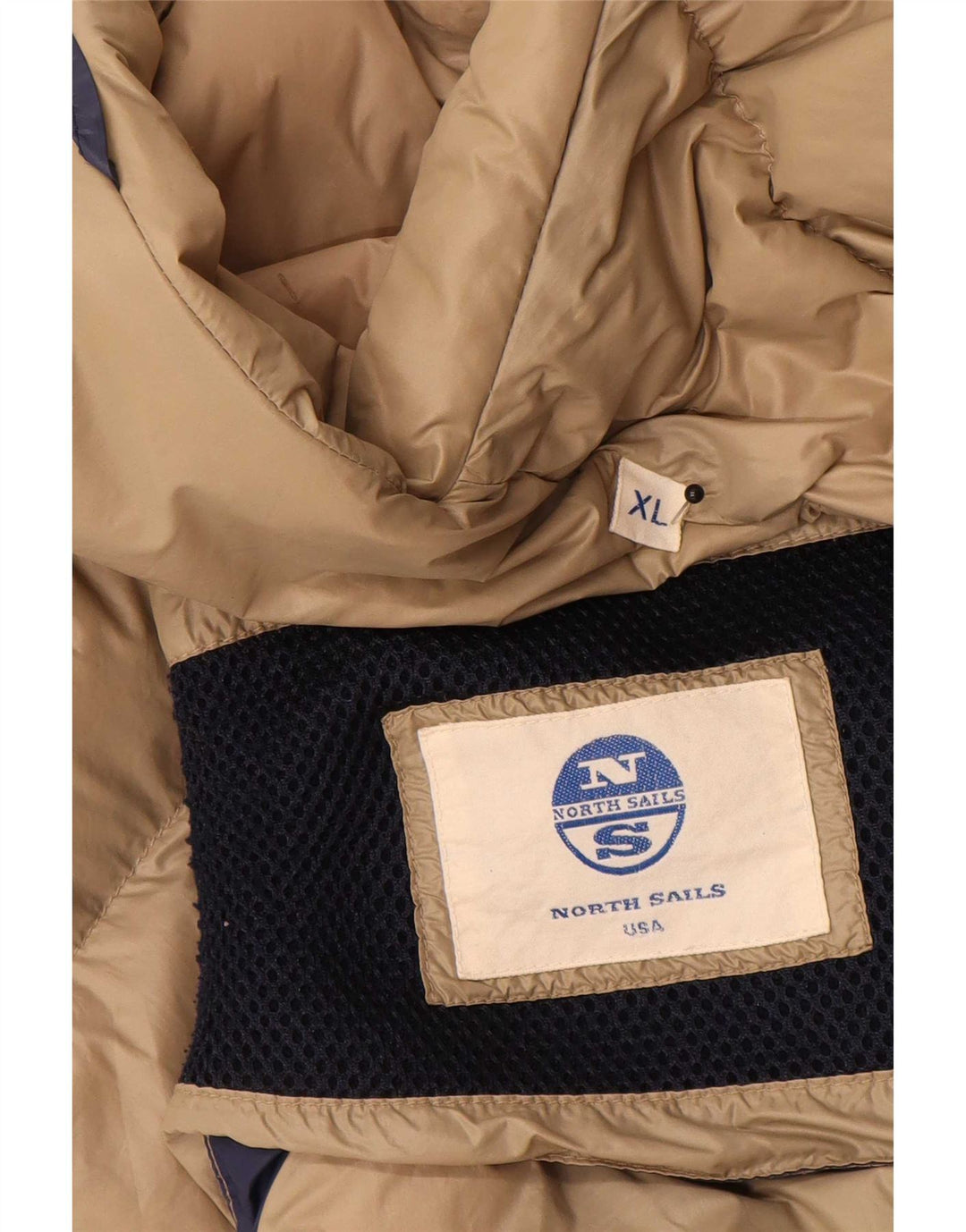 Gilet imbottito da uomo North Sails UK 42 XL Beige