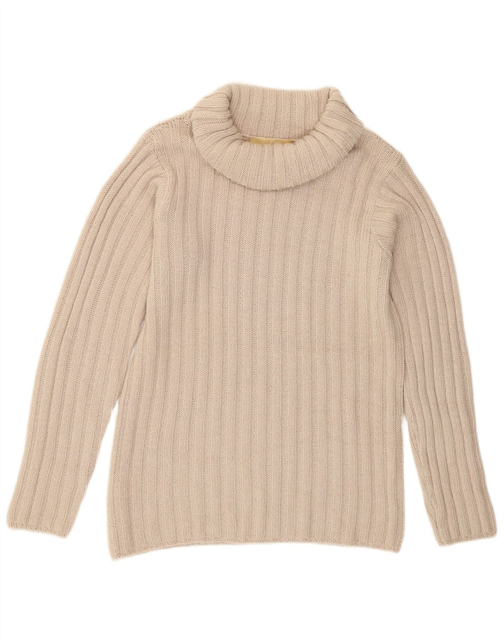 Massimo Rebecchi Maglione da donna Alpha con collo alto IT 44 Beige medio