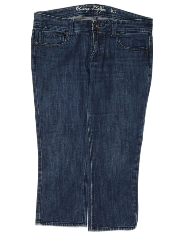 Jeans Capri da donna Tommy Hilfiger US 10 Large W32 L21 Blu
