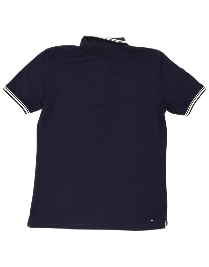 Polo da uomo Fila XL in poliestere blu navy