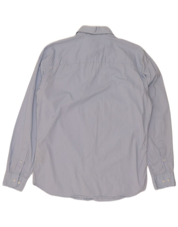 Camicia da uomo Jack & Jones in cotone blu medio