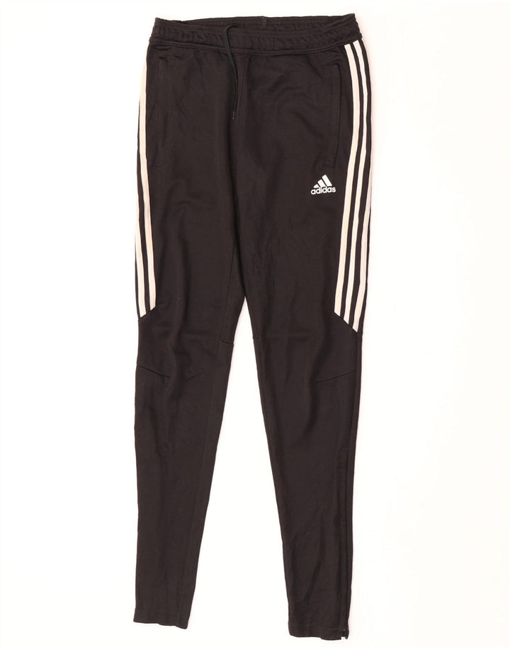 Pantaloni della tuta Adidas Climacool da donna UK 4/6 XS poliestere nero