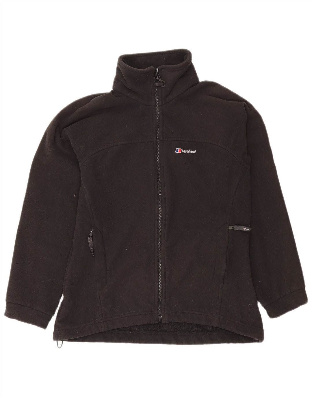 Giacca in pile oversize da donna Berghaus UK 10 piccola poliestere nero