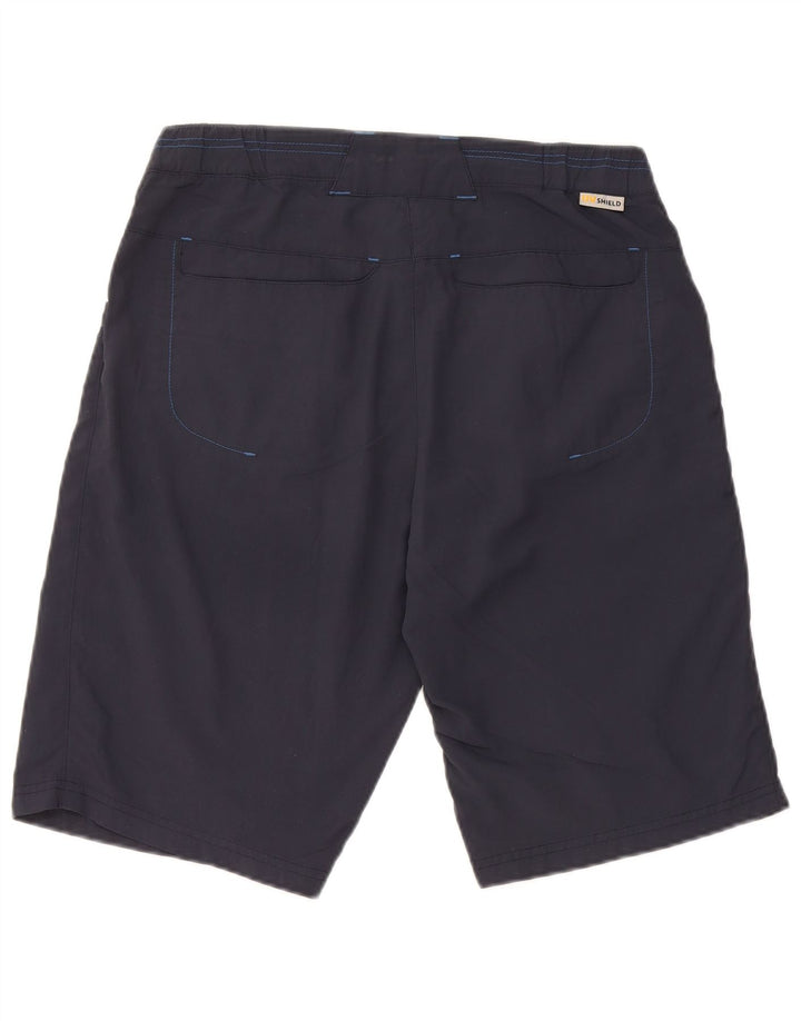 JACK WOLFSKIN Pantaloncini cargo da donna comfort fit W30 medio blu navy