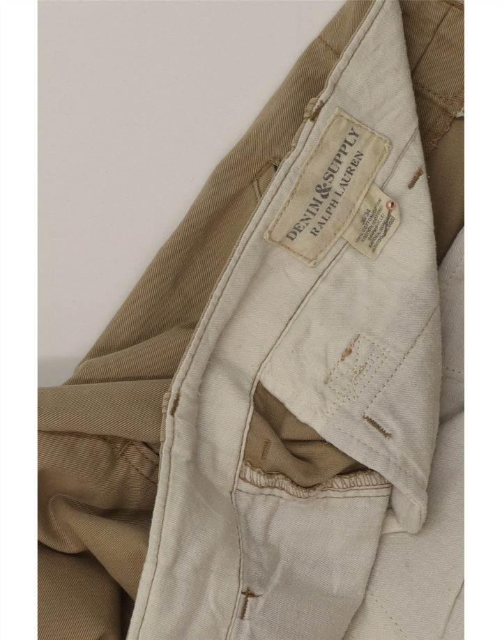 Pantaloncini chino da uomo Ralph Lauren W36 grandi in cotone beige