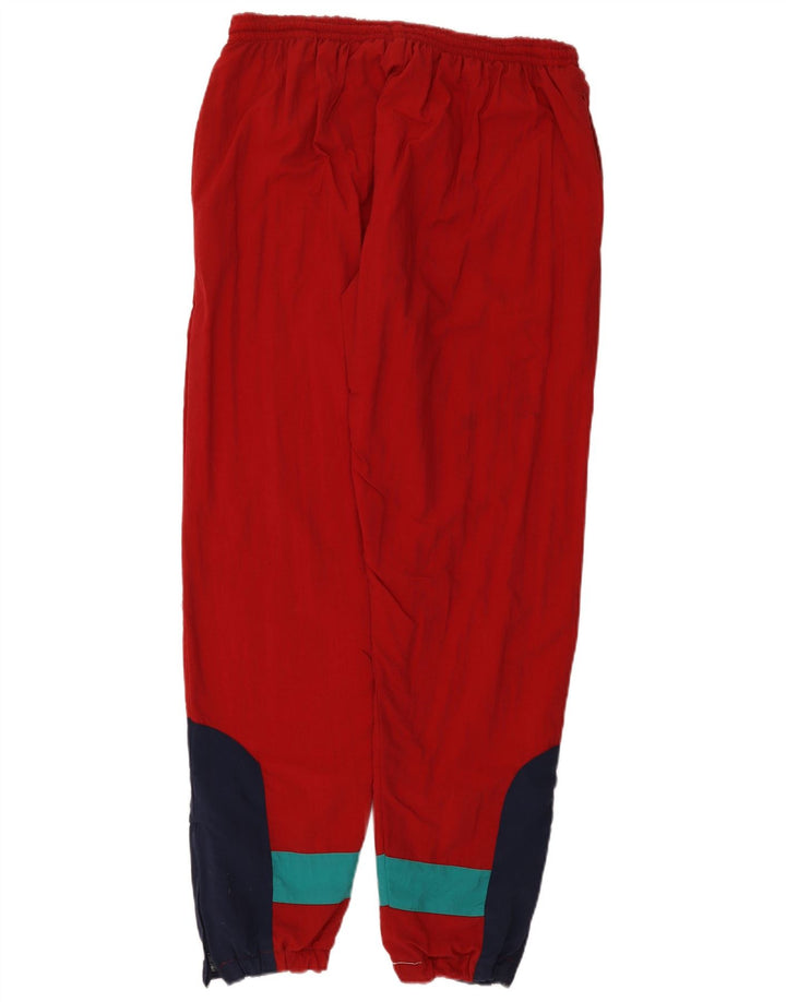 Giacca parka vintage da donna UK 14 grande color rosso