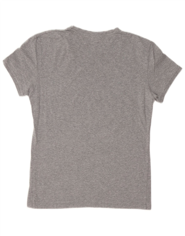 T-shirt Uomo Diadora Top Small Grigio Cotone