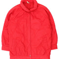 VINTAGE Womens Oversized Padded Jacket US 14 XL Pink Polyester Vintage Vintage and Second-Hand Vintage from Messina Hembry 