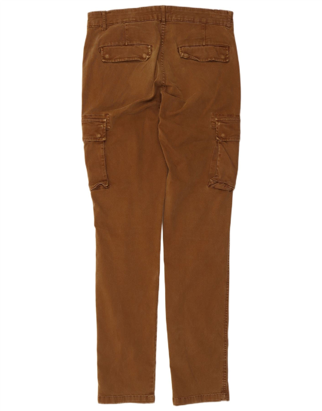 Pantaloni cargo slim da uomo Lyle & Scott W32 L33 in cotone marrone