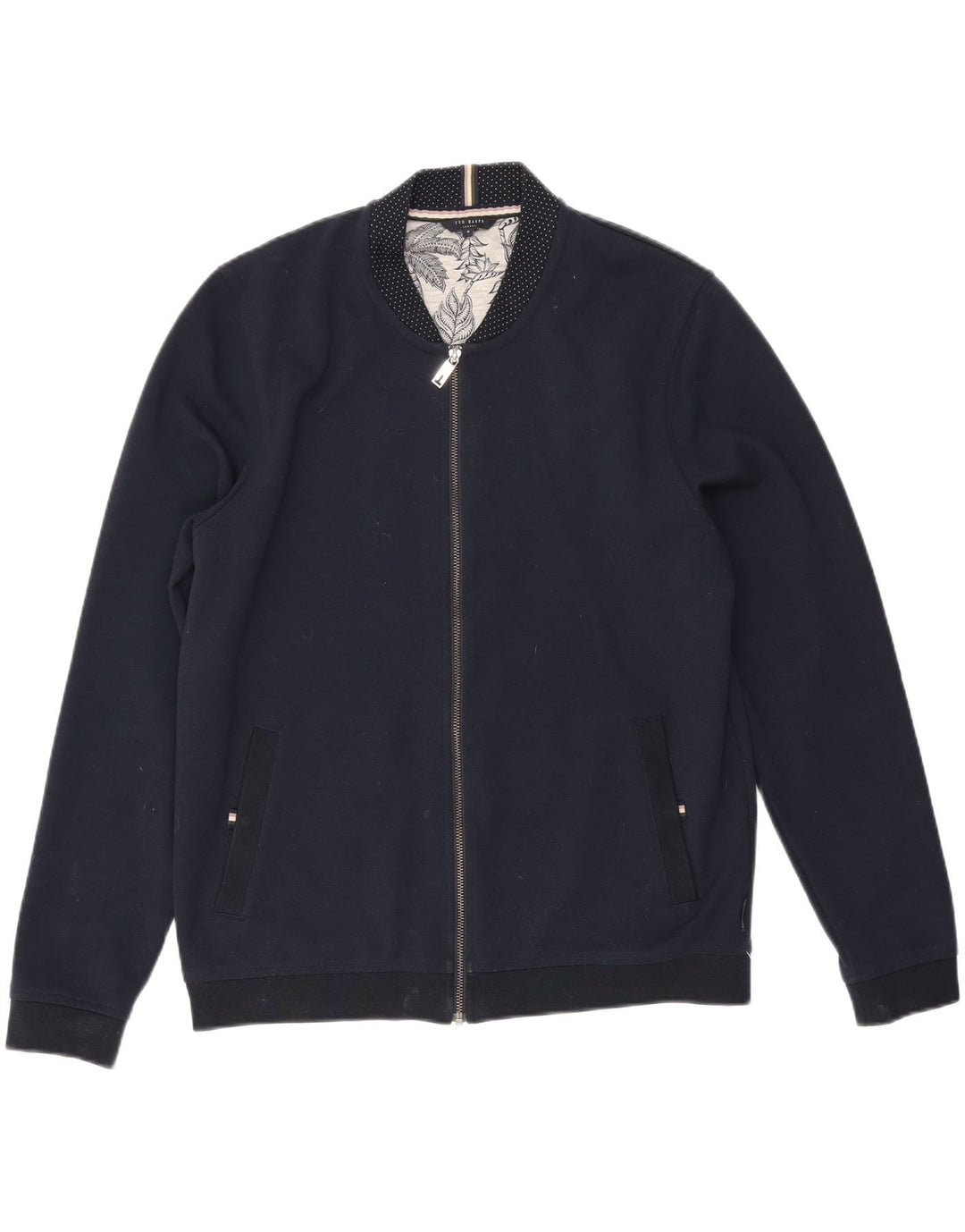 Giacca da tuta da uomo Ted Baker taglia 5 XL poliestere blu navy