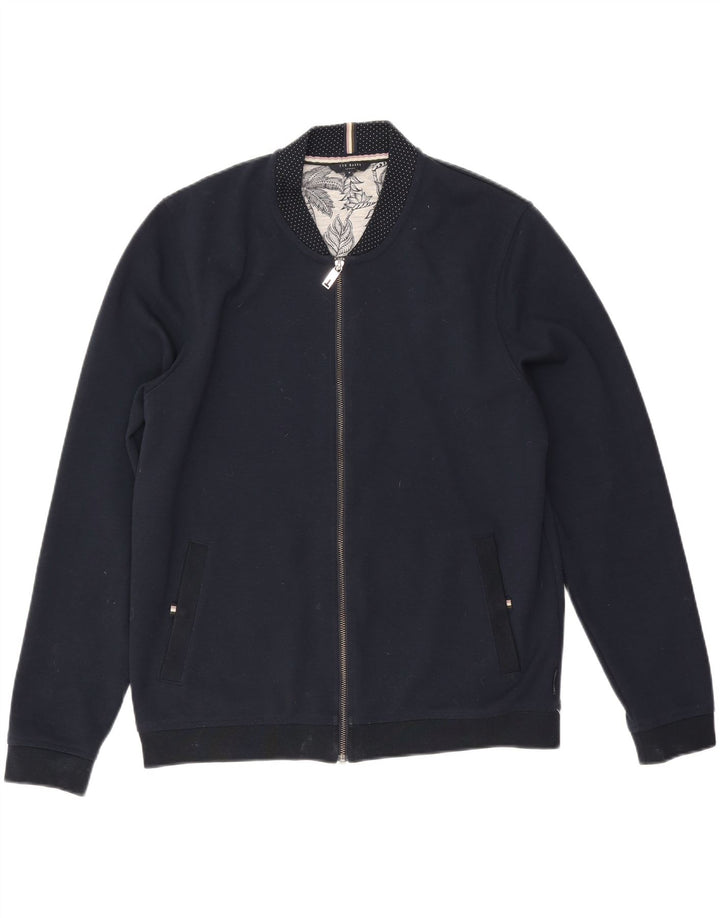 Giacca da tuta da uomo Ted Baker taglia 5 XL poliestere blu navy