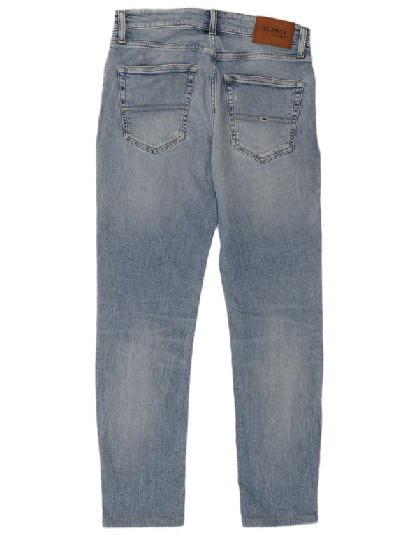 Tommy Hilfiger Mens Skinny Jeans W30 L32 Blue Cotton