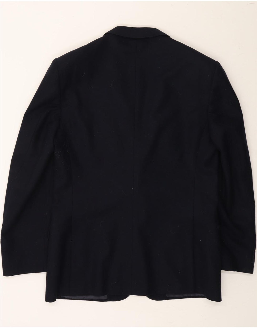 EMANUEL UNGARO Mens 2 Button Blazer Jacket IT 50 Large Navy Blue New Wool Vintage Emanuel Ungaro and Second-Hand Emanuel Ungaro from Messina Hembry 