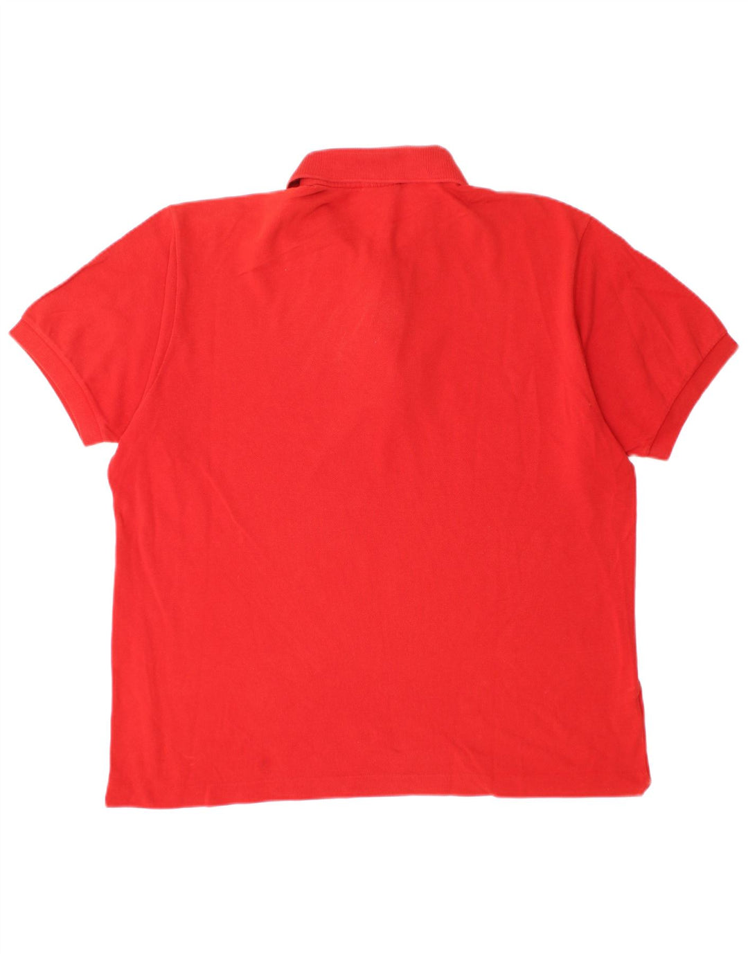 Polo da uomo Lacoste taglia 5 grande in cotone rosso