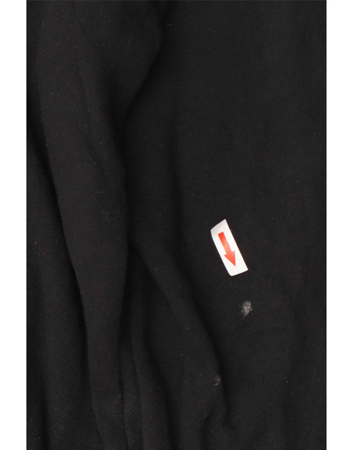 Felpa con cappuccio grafica da uomo Volcom in cotone grigio medio