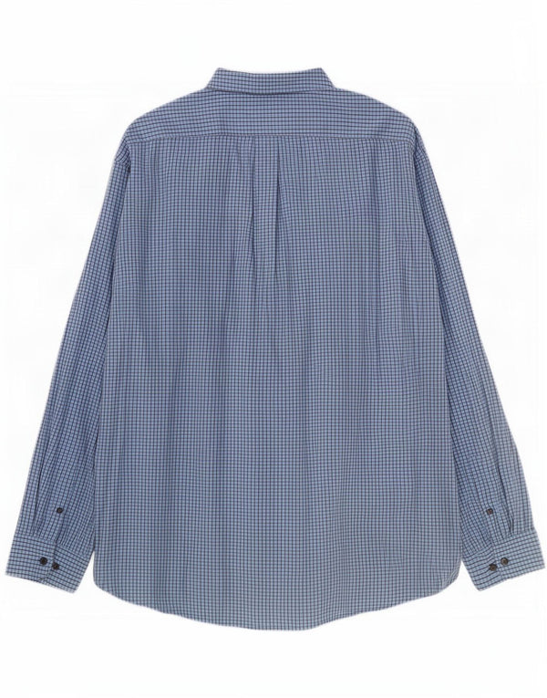 Camicia Gap da uomo dalla vestibilità classica 2XL in cotone a quadretti blu
