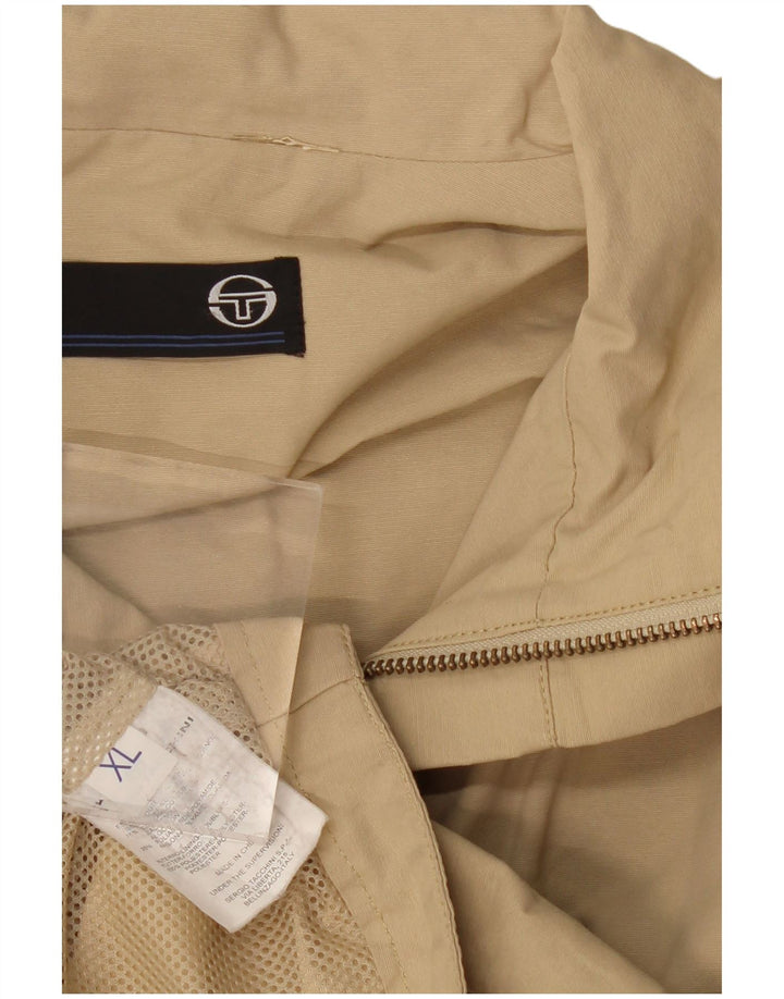 Giubbotto bomber da uomo Sergio Tacchini UK 42 XL Cotone beige