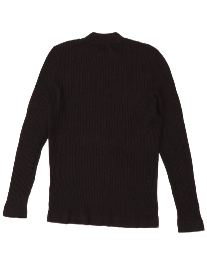 Top Zara da donna a maniche lunghe UK 18 XL Nero