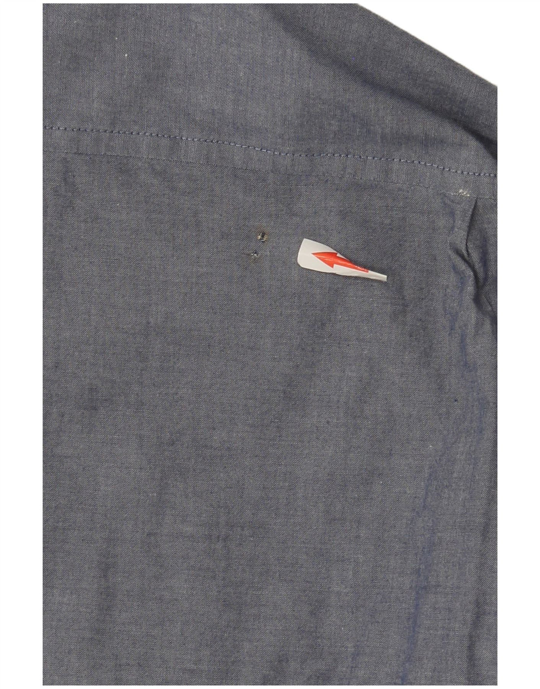 Camicia da uomo Reiss XL in cotone color block blu