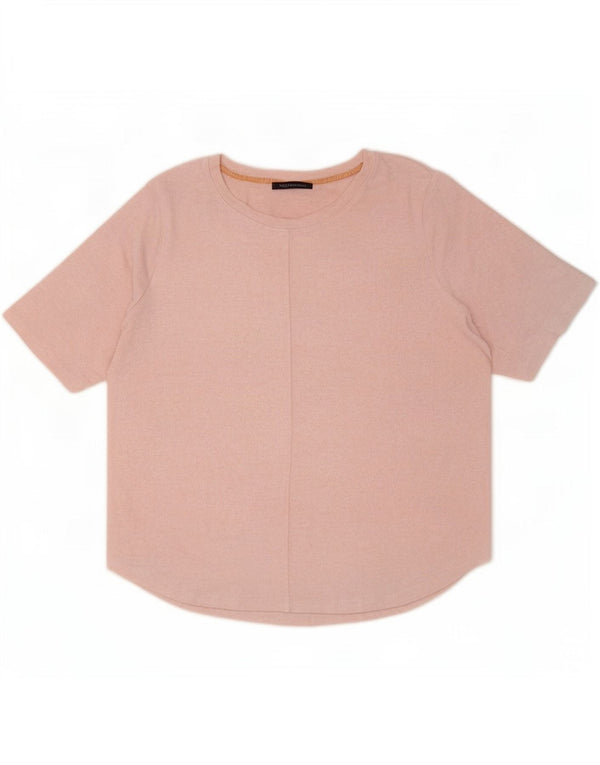 T-shirt da donna Marks & Spencer Top UK 20 2XL viscosa rosa