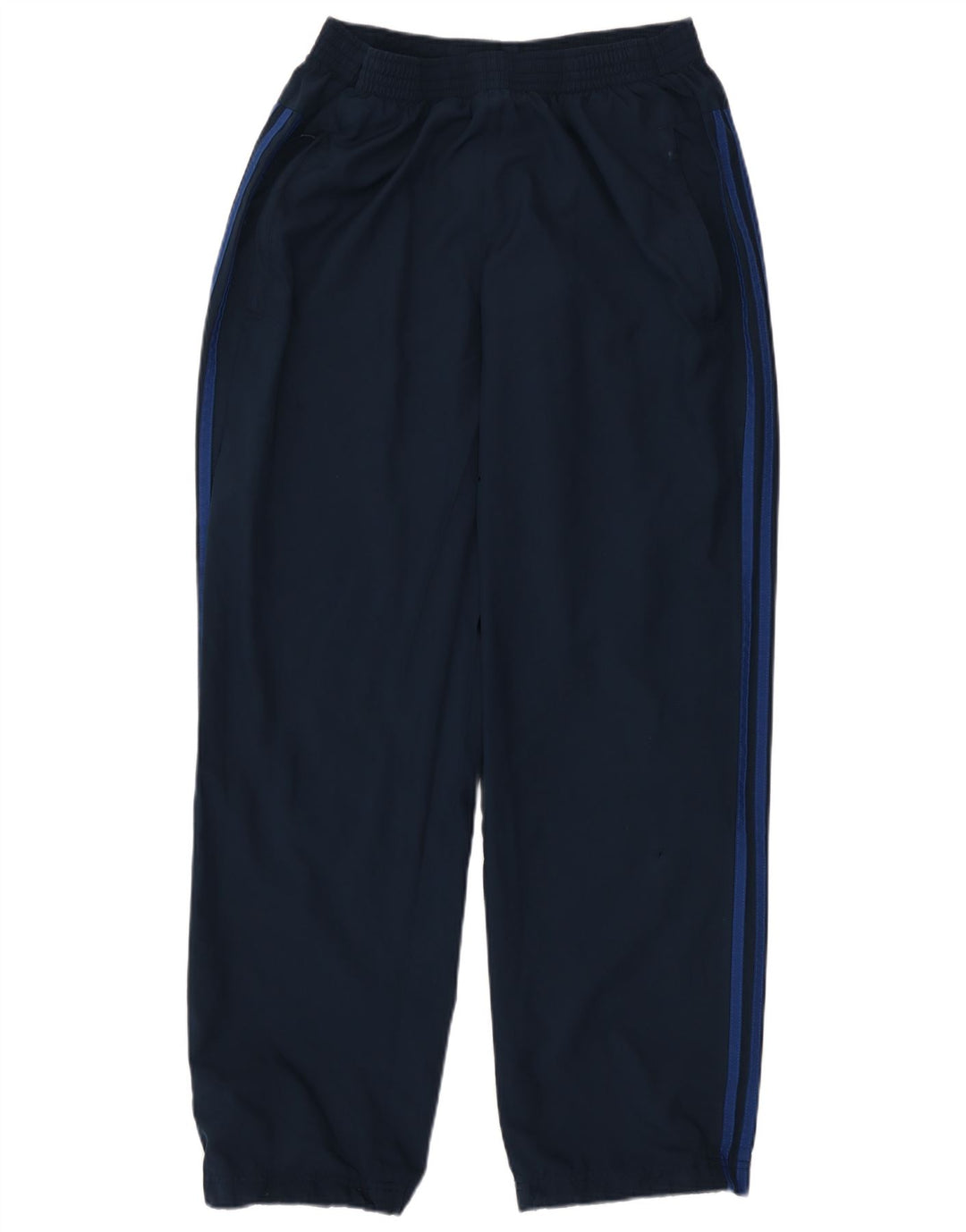 Pantaloni da tuta da uomo Adidas UK 40/42 Poliestere blu navy medio