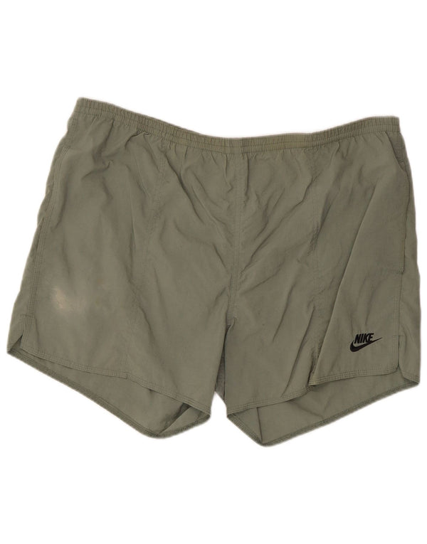 Pantaloncini sportivi Nike da uomo UK 34/35 grandi nylon verde