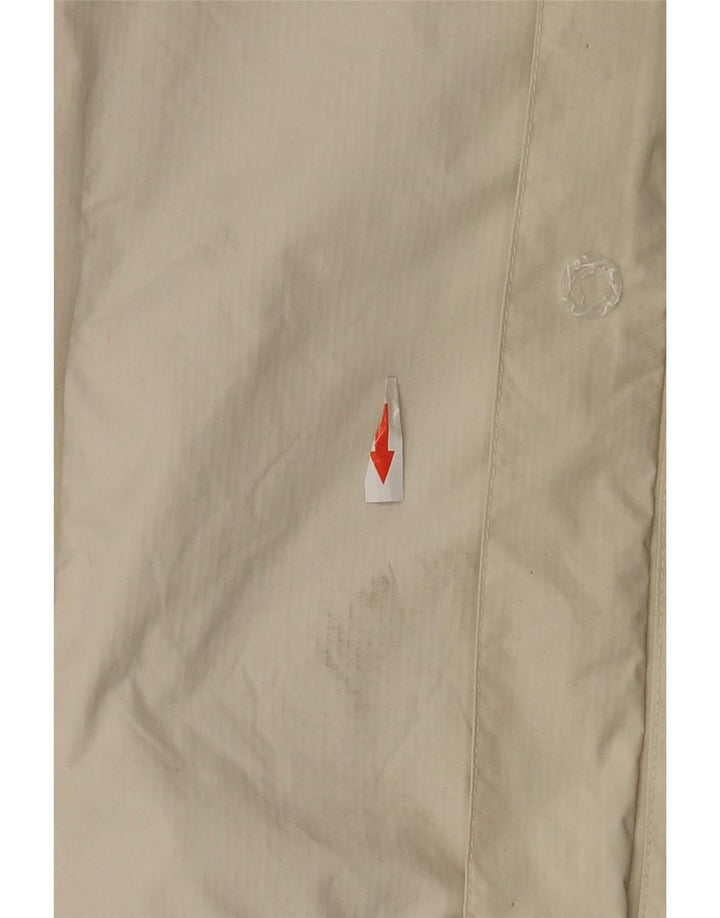 Giacca antipioggia con cappuccio da donna The North Face UK 14 Nylon beige medio