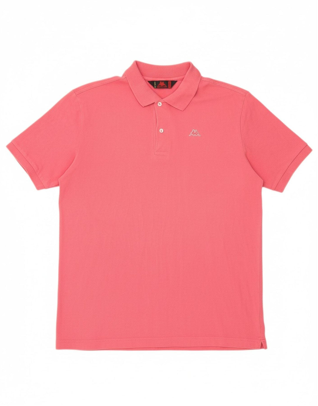 KAPPA Mens Polo Shirt XL Pink Cotton